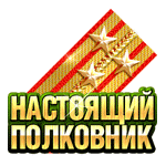Стикер Настоящий полковник 